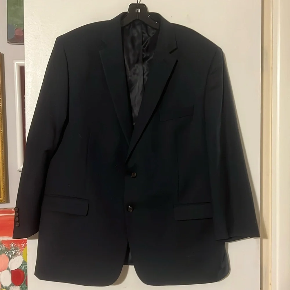 Ralph Lauren men’s suit jacket 100% lightweight wool gabardine